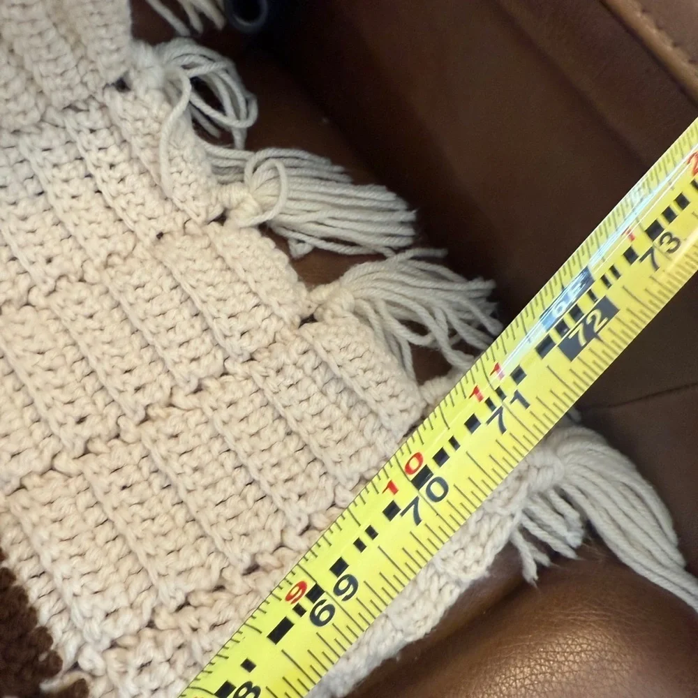 Vintage cozy throw